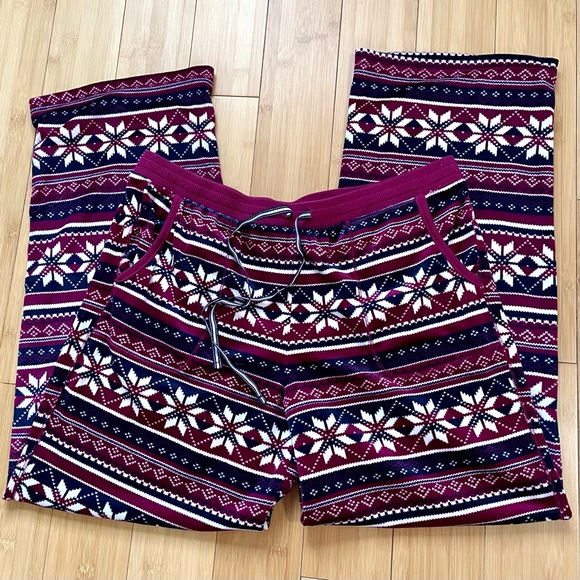 Nautica Pajamas Cozy Fleece Size Medium - Picture 3 of 7